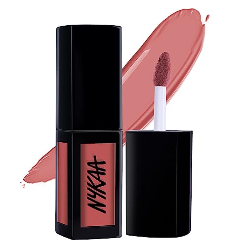 Nykaa Matte to Last Transfer Proof Liquid Lipstick 01 Bombae