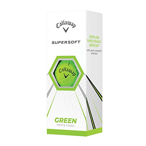 Callaway Golf 2021 Supersoft Golf Balls , Green