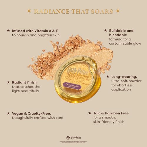 Profusion Harry Potter Golden Powder Highlighter - Shimmer