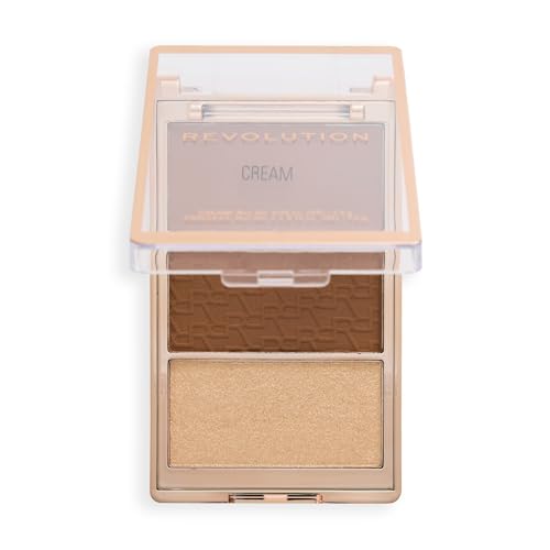 Revolution Bronze Icon Palette Trio - Cream, Matte & Shimmer