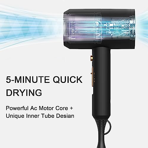 slopehill 1800W Ionic Hair Dryer with Concentrator & Diffuser