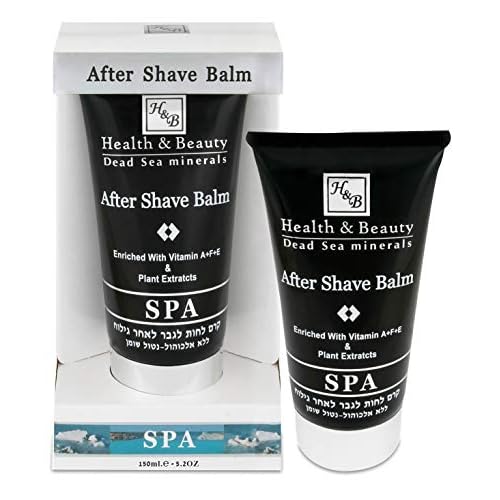 H&B After Shave Balm Face Moisturizer For Men Dead Sea 150ml