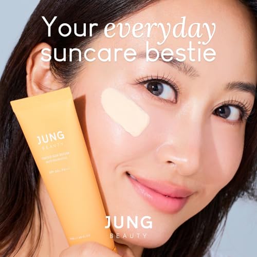 Jung Beauty Tinted SPF 50+ Hybrid Sunscreen Serum with Niacinamide & Panthenol, 50ml