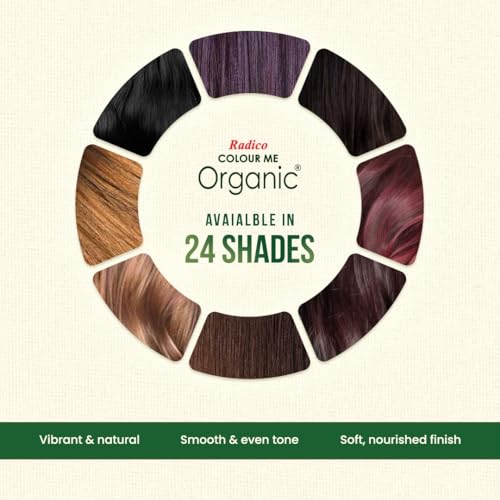 Radico Colour Me Organic Hair Dye - Soft Black