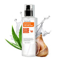 Snail Mucin Serum for Face with Aloe Vera, 96,3% Snail Secretion Filtrate Repairing Essence, Korean Skin Care Hydrating Facial Serum, Personal & Skin Care, 3.38 fl.oz