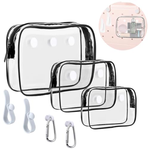 Clear Bogg Beach Tote Bag with 2 Insert Hooks - Travel Organizer
