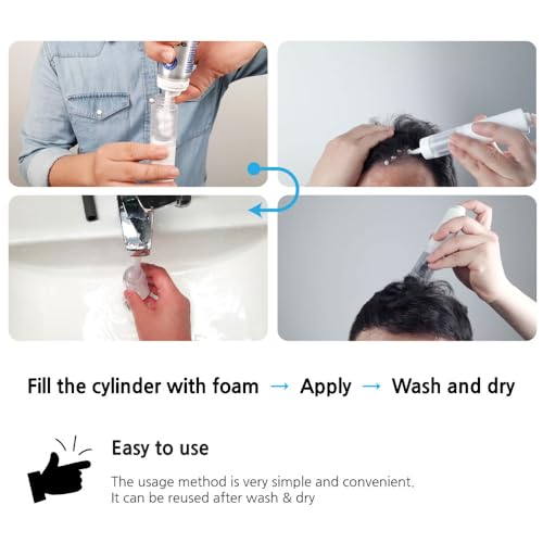 Minoxidil Foam Applicator - Scalp Dispenser for Hair Loss Treatment