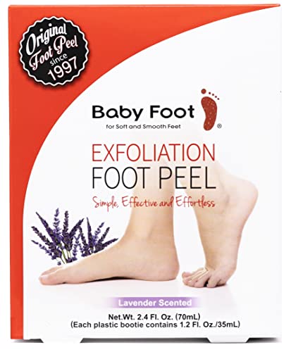 Baby Foot Original Exfoliating Foot Peel Mask for Dry, Cracked Feet