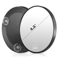 Black 40X Magnifying Makeup Mirror with Suction Cups - 4.5 Inch Portable