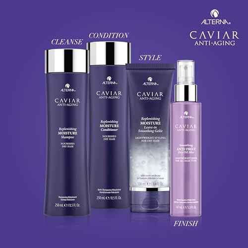 Alterna Caviar Anti-Aging Replenishing Moisture Leave-in Smoothing Gelee, Lightweight Styling For Dry Hair,Sulfate Free