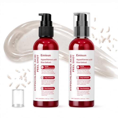 Exfoliating Serum with Hypochlorous Acid & Rice Extract – Gentle Face & Body Peel