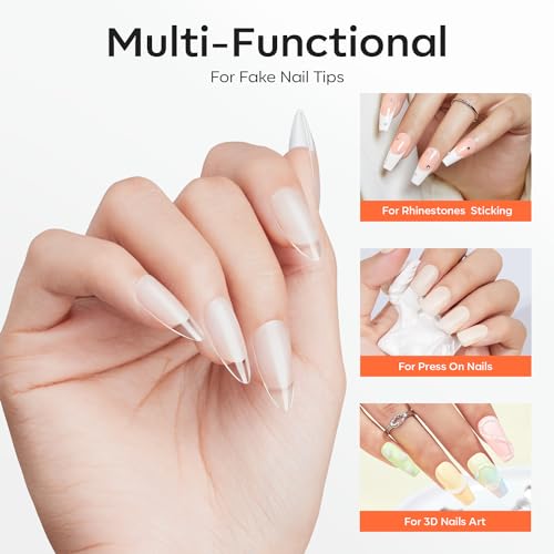 Modelones Solid Nail Glue Gel 30g - Acrylic & Press-On Nails