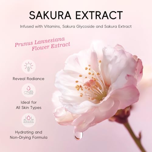 Sakura Cleansing Balm Makeup Remover | Hydrating Face Cleanser