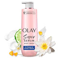 Olay Super Serum Body Wash for Rough & Bumpy Skin, 20 fl oz