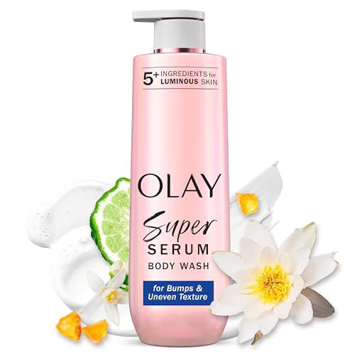 Olay Super Serum Body Wash for Rough & Bumpy Skin, 20 fl oz