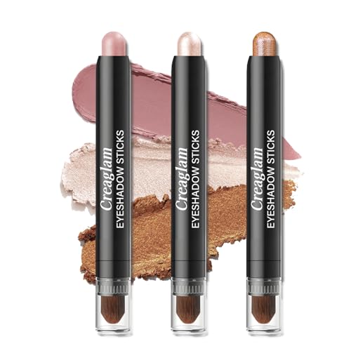 Creaglam Eyeshadow Stick Set 3pc Waterproof Blendable