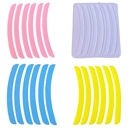 Silicone Lash Lift Ribbons 12 Pairs - Reusable Eyelash Perm Tape