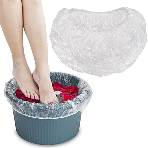 Disposable Pedicure Spa Liners - 100 Pack Foot Bath Liners for Safe, Hygienic Foot Care