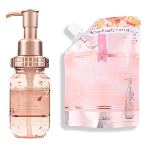 GASHINA STORY Melty Moist Repair Hair Oil 100ml + Refill 75ml
