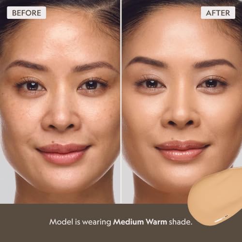 YENSA BC Foundation Full Coverage SPF 40 BB CC Cream – Medium Warm 1 oz