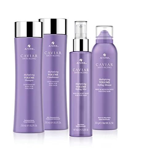 Alterna CAVIAR Anti-Aging Multiplying Volume Shampoo | For Fine, Limp or Thin Hair | Create Instant Volume and Thickness | Sulfate Free