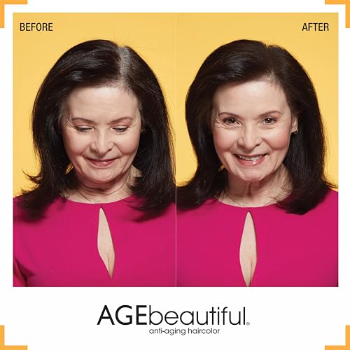 AGE beautiful Root Touch Up Hair Color Spray, Temporary Gray Coverage