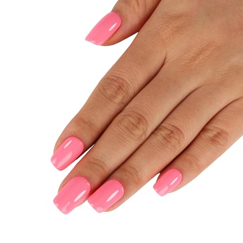 Pastel Coral Pink Gel Nail Polish - TUTUYU 0.51 Fl Oz