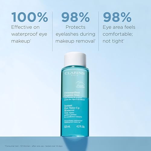Clarins Instant Eye Make-Up Remover, 4.2 Oz