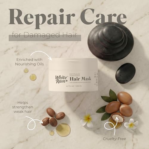 White Rain Repair Hair Mask for Damaged Hair, 6.7 fl oz
