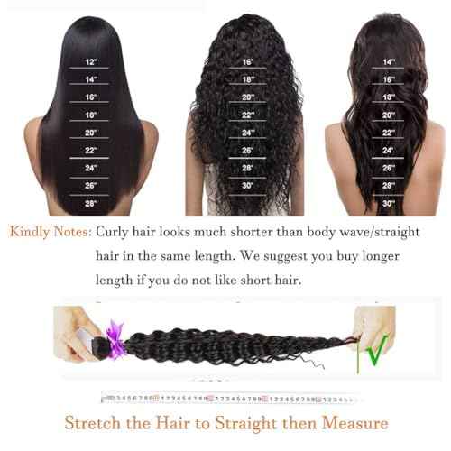 Miss Lee Brazilian Remy Water Wave Human Hair Bundles 10A Curly Unprocessed Human Hair Extension Double Weft Natural Color for Black Women 22inch