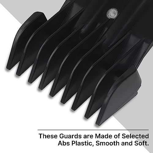 8-Pack Universal Clipper Guards Set for Wahl Andis BaByliss