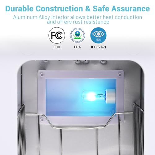 5L Towel Warmer Cabinet with Aluminum Chamber & Removable Tray