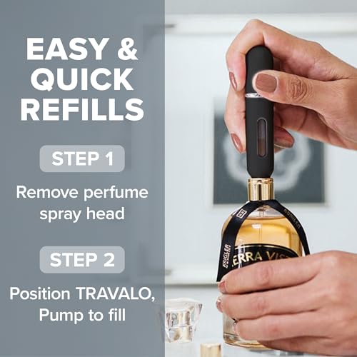 Travalo Classic HD Perfume Atomizer - TSA Approved Travel Spray