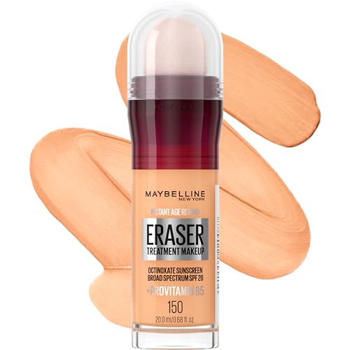 Maybelline Instant Age Rewind Eraser Foundation SPF 20 with Moisturizing ProVitamin B5 - 0.68 Fl Oz (150)