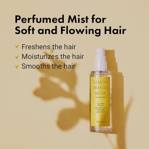 RATED GREEN Detangling Hair Mist | Lemon Freesia Musk