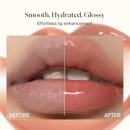 Joocyee Glazed Gloss Mirror Shine Lip Gloss - Sheer Nude