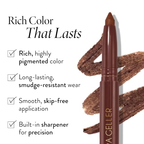 LAURA GELLER Kajal Longwear Kohl Eyeliner Pencil - Dark Brown, 1 Count
