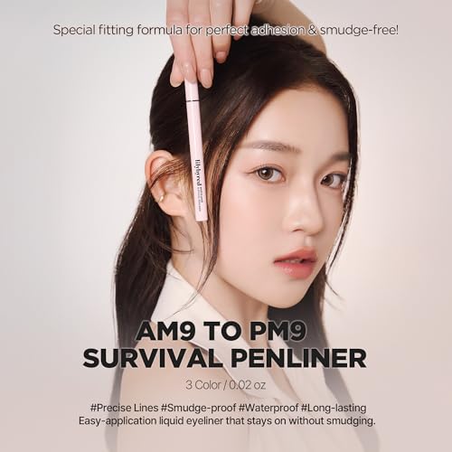 lilybyred AM9 to PM9 Waterproof Eyeliner Pen - Matte Brown
