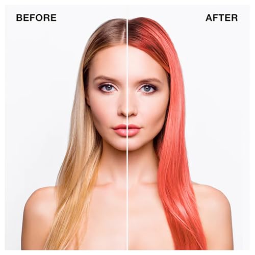 IGK Color Depositing Mask FEELIN' PEACHY - Vibrant Peach | Conditioning + Hydrate + Shine | Vegan + Cruelty Free | 6 Oz
