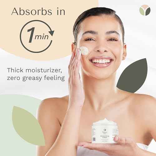 Yobee Body & Face Cream for Dry, Itchy Skin, Eczema & Psoriasis, Dermatologist Formulated, Probiotics, Honey, Turmeric, Vitamins B12 & E, Ceramides, Shea Butter, Fragrance Free, For Kids & Adults