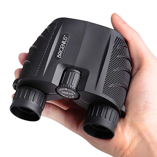 Compact Binoculars, High Powered Binoculars for Adults with Low Light Night Vision, Easy Focus Binoculars Clear for Bird Watching, Outdoor Sports Games and Concerts