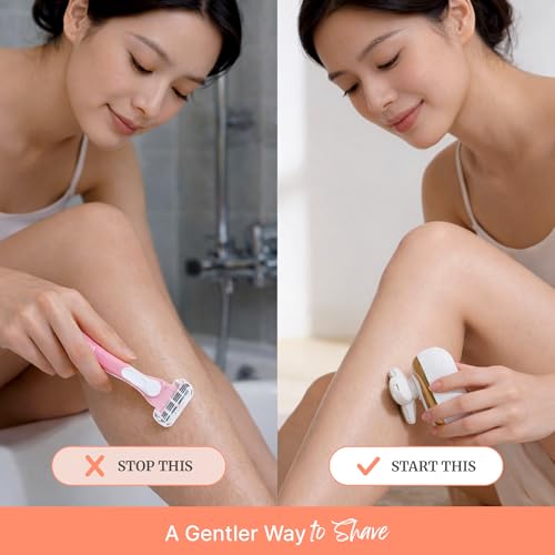 LuxePro Women's Electric Body Shaver for Sensitive Skin - Groomie