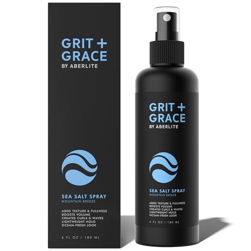 Aberlite Sea Salt Spray for Beach Waves & Texture