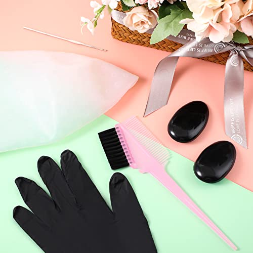 Hair Highlighting Kit with Silicone Cap, Hook & Dye Brush