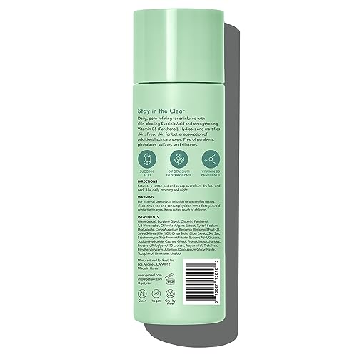Rael Miracle Clear Bundle - Clarifying Toner (5.1 oz), Barrier Cream (1.8 oz)