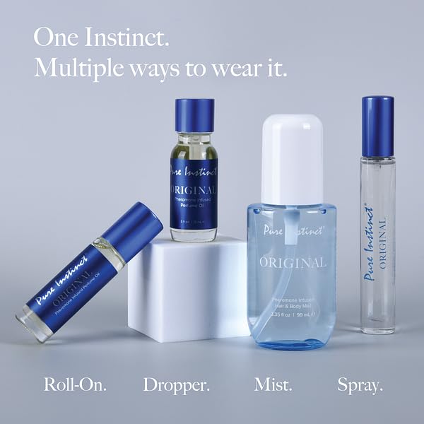 Pure Instinct Original Pheromone Body & Hair Mist - Fresh Fragrance Spray for Women