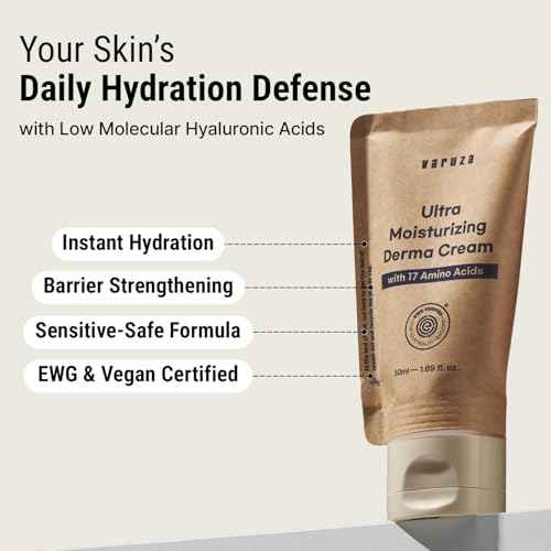 Ultra Moisturizing Derma Facial Cream with 17 Amino Acids Vegan Nano Liposome Cream Low Molecular Weight Hyaluronic Acid Oil Free (Ultra Moisturizing Derma Cream x 2EA)