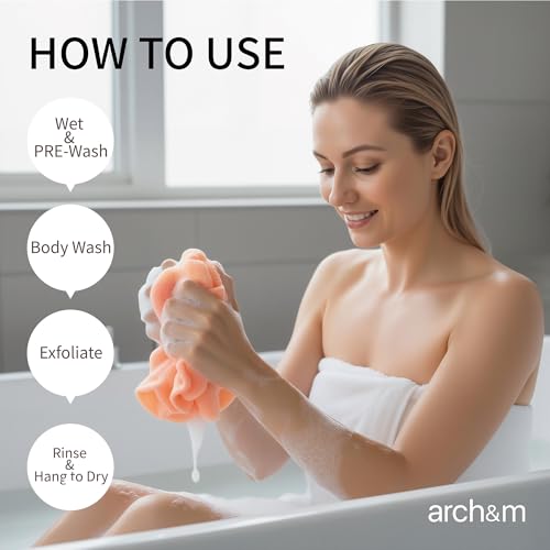 Exfoliating Washcloth 3-Pack | Japanese Body Scrubber