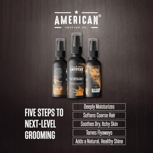 Whiskro Beard Oil for Men |100 % Pure Organic Avocado Oil | Non-Greasy Beard Conditioner & Softener | Natural Oil for Thicker, Fuller Beard| Premium Facial Hair Growth Products| US made
