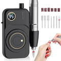Portable Electric Nail Drill 35000RPM Rechargeable